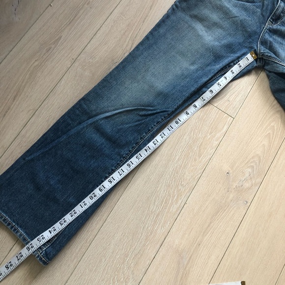 GAP Denim Y2K Straight Leg Blue Jeans Kids Size 12 Plus - Picture 3 of 14